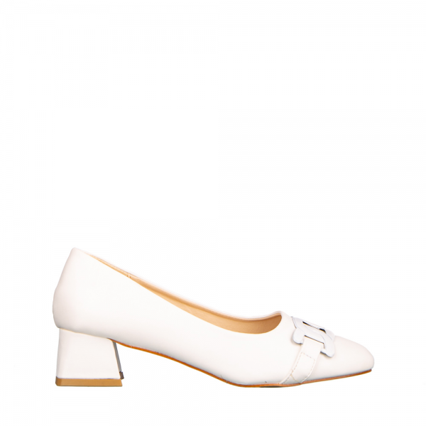 Emina fehér női cipő, 2 - Kalapod.hu